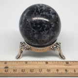 241.6g, 2.1" Natural Indigo Gabbro Spheres Gemstone, Reiki, @Madagascar,MSP566
