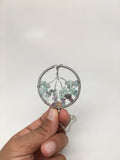 Fluorite Tree of Life Balancing Reiki Pendant from Brazil, Free 18" Chain,Bp601 - watangem.com