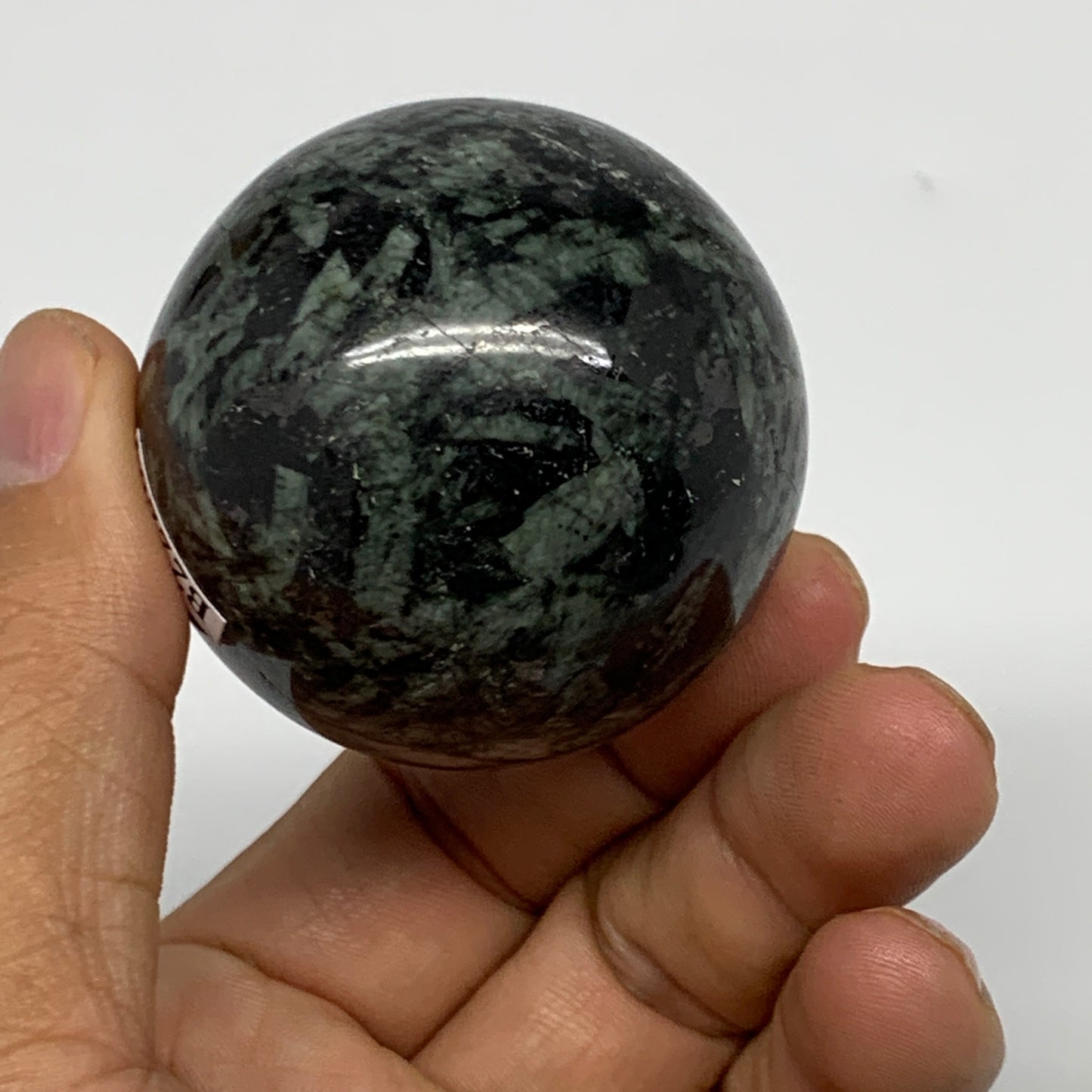 157.3g, 1.8"(46mm), Crocodile Kambaba Jasper Sphere Ball @Madagascar,B22204