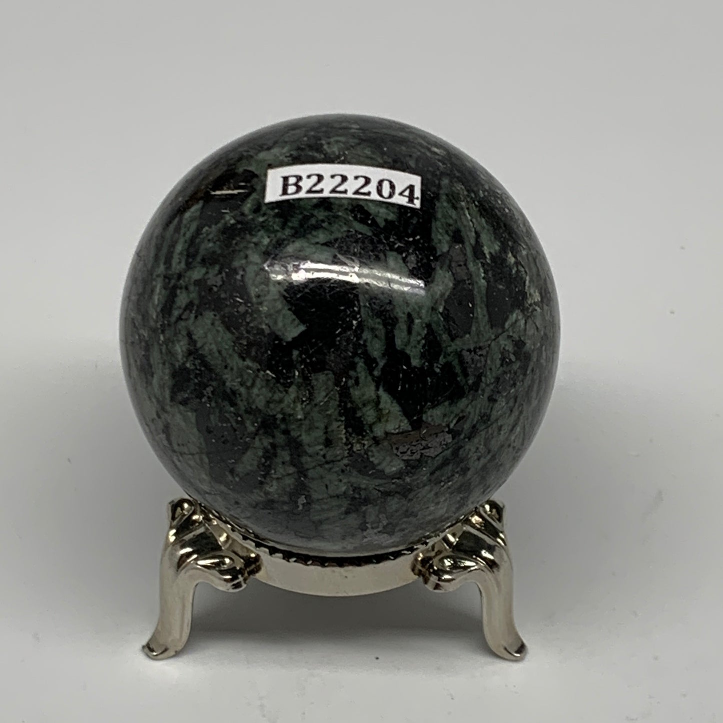157.3g, 1.8"(46mm), Crocodile Kambaba Jasper Sphere Ball @Madagascar,B22204