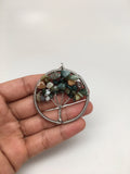80 cts Tree of Life Balancing Reiki Pendant from Brazil, Free 18" Chain, Bp604