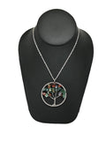 76 cts Tree of Life Balancing Reiki Pendant from Brazil, Free 18" Chain, Bp605