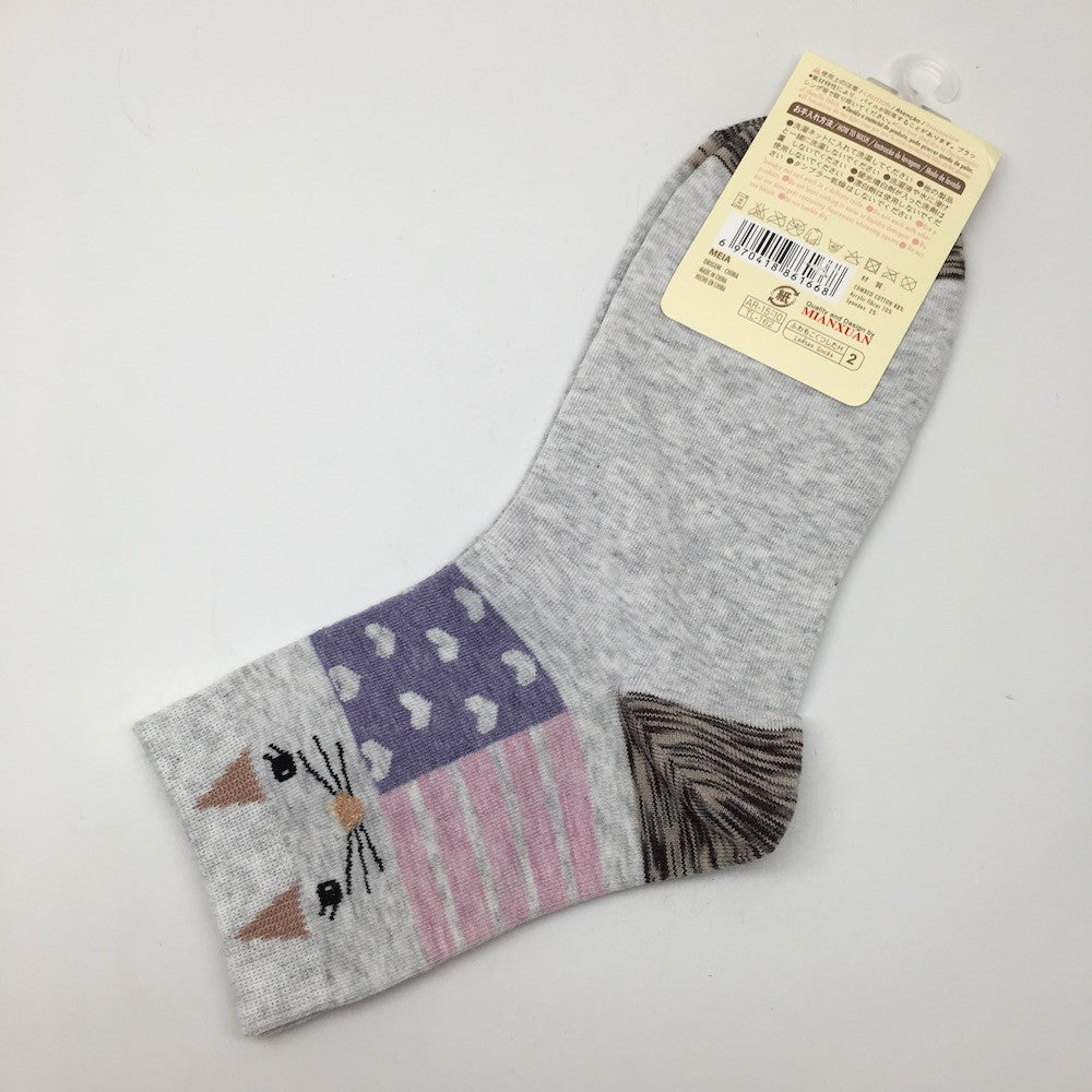 10 Pairs Lot,4 to 6 colors Quality Comfort Ladies Socks - Size: 22cm-25cm, Soc10 - watangem.com