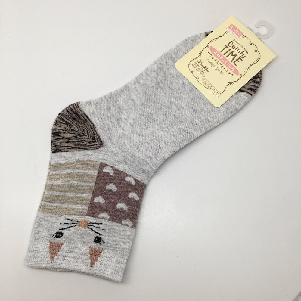 10 Pairs Lot,4 to 6 colors Quality Comfort Ladies Socks - Size: 22cm-25cm, Soc10 - watangem.com
