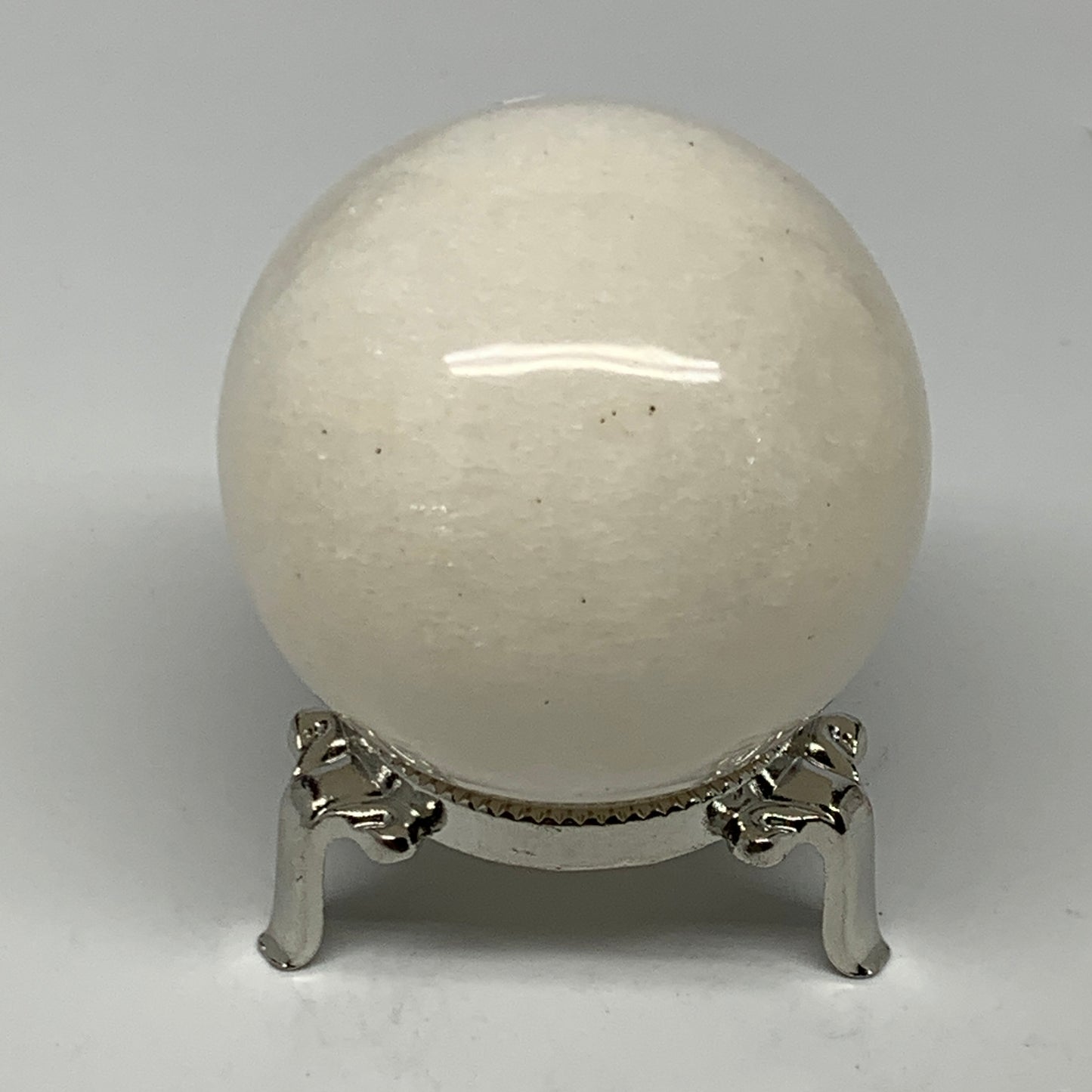274.8g, 2.3"(58mm), Natural Milky Quartz Sphere Crystal Gemstone Ball @Brazil, B