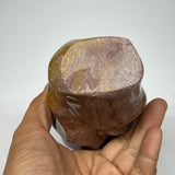 720g, 5.6"x2.8"x2.4", Natural Ocean Jasper Flame Gemstones Reiki Tool, B19597