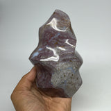 945g, 5.4"x3.4"x3", Natural Ocean Jasper Flame Gemstones Reiki Tool, B19600