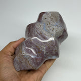 945g, 5.4"x3.4"x3", Natural Ocean Jasper Flame Gemstones Reiki Tool, B19600