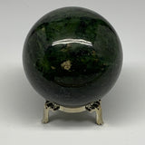 1.75 lbs, 3.3"(83mm) Natural Serpentine Sphere Gemstone,Healing Crystal,B25348