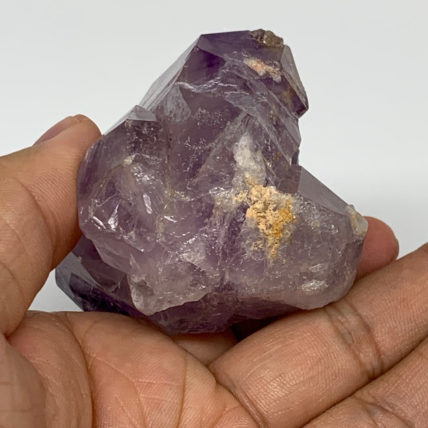 170.5g,2.6"x2"x1.9" Natural Amethyst Crystal Rough Mineral Specimens, B11749