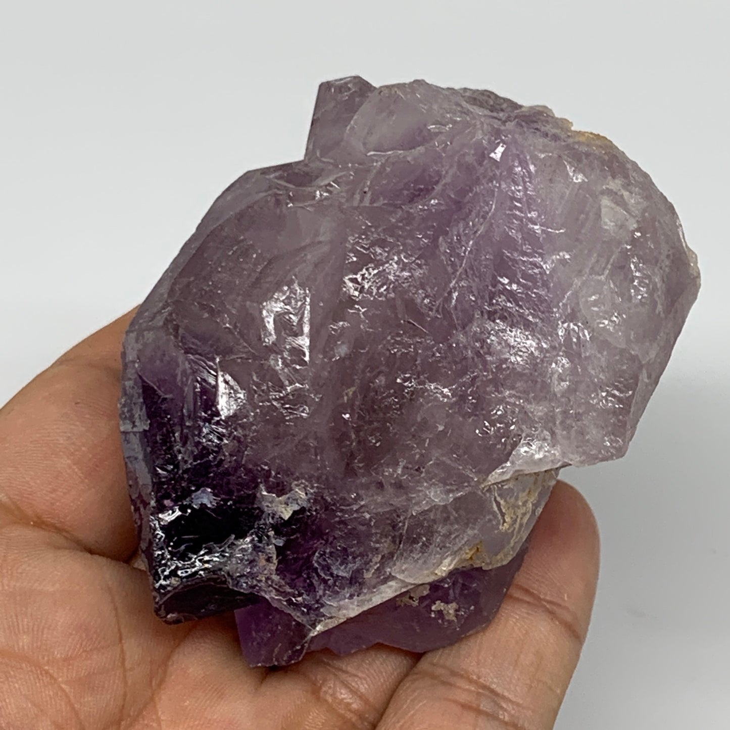 170.5g,2.6"x2"x1.9" Natural Amethyst Crystal Rough Mineral Specimens, B11749