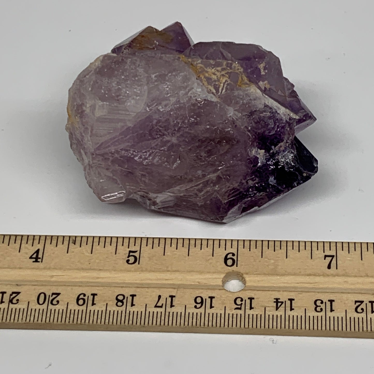 170.5g,2.6"x2"x1.9" Natural Amethyst Crystal Rough Mineral Specimens, B11749