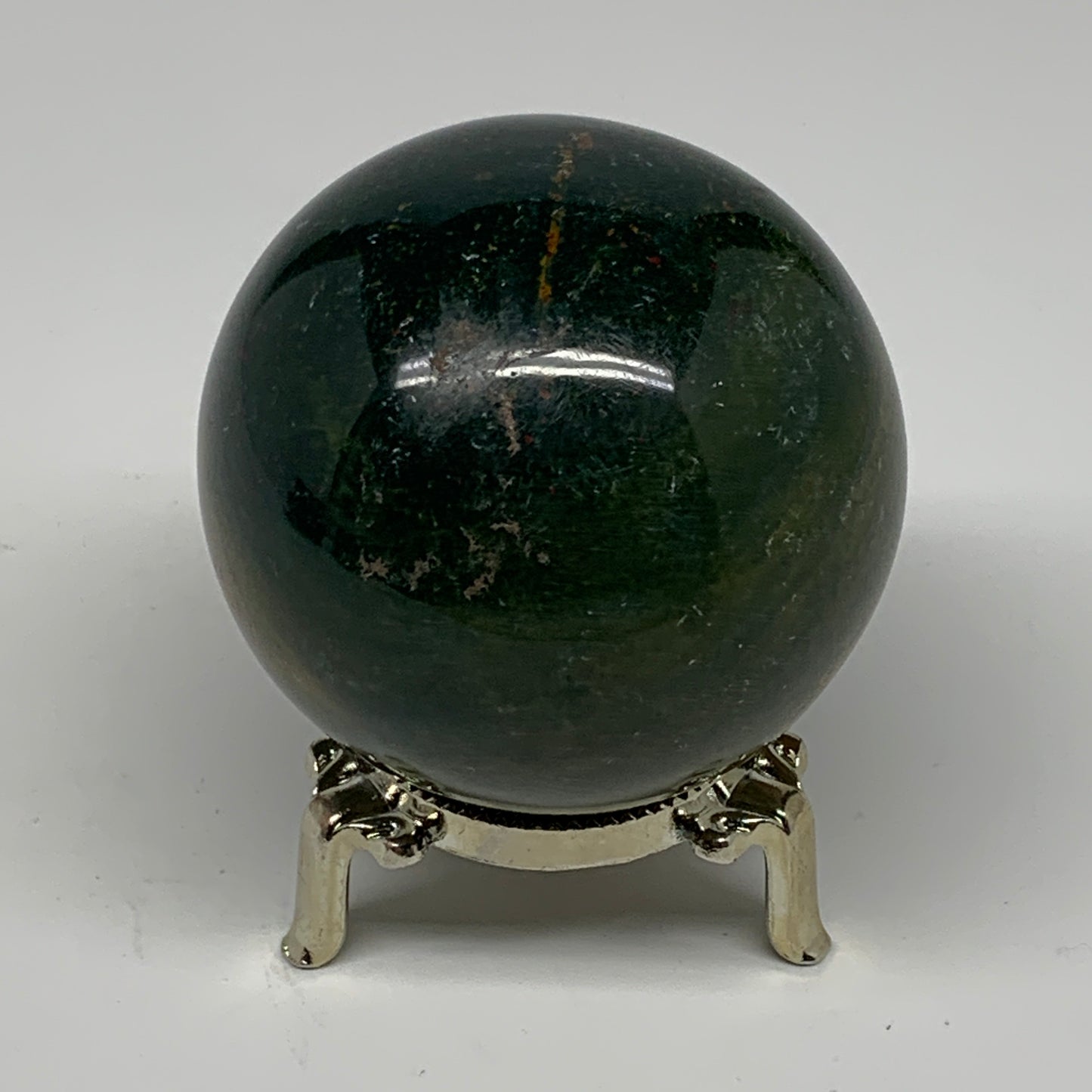 406.1g, 2.6" (66mm), Ocean Jasper Sphere Geode Crystal Reiki @Madagascar, B25353