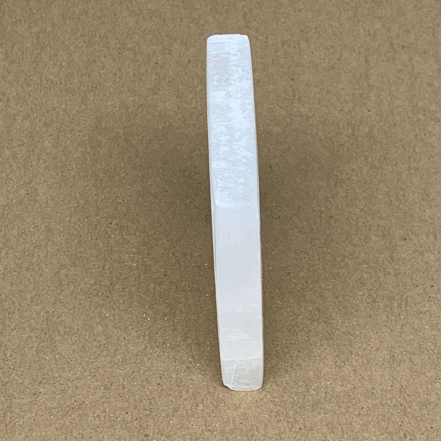 1pcs, 3.2" Natural Selenite Crystals Carved Square gypsum @Morocco