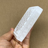 1pcs, 3.2" Natural Selenite Crystals Carved Square gypsum @Morocco