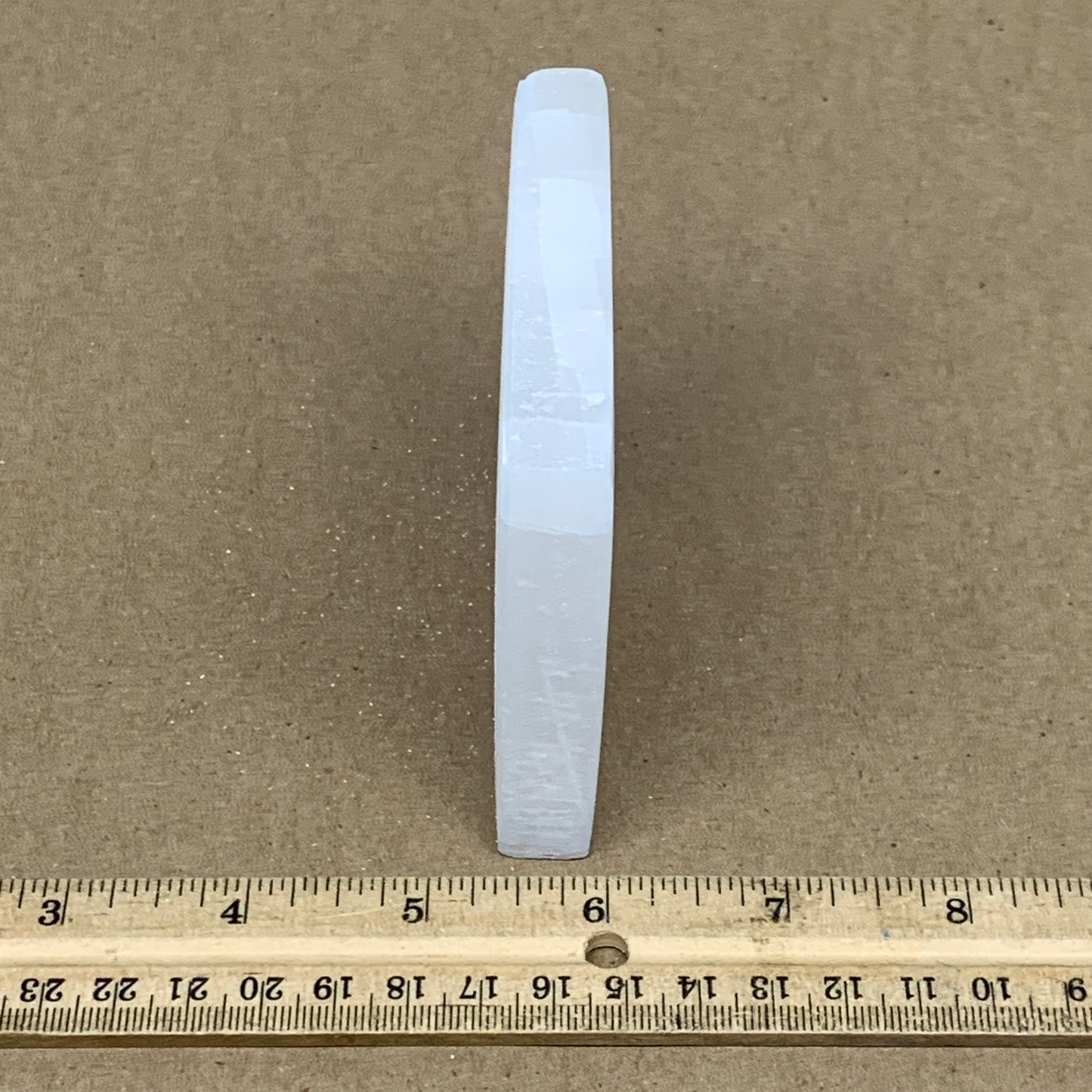 1pcs, 3.2" Natural Selenite Crystals Carved Square gypsum @Morocco