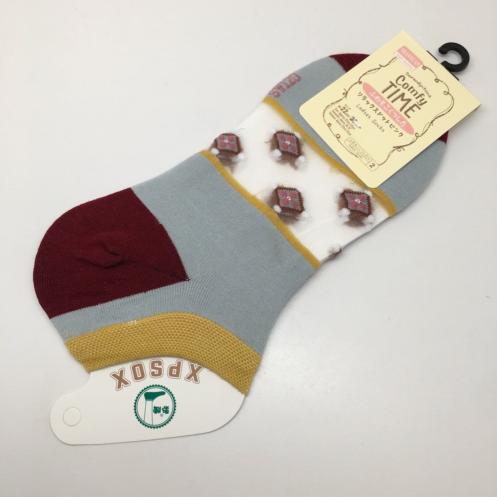 10Pairs,High Quality 5 different Color Low Cut Women's Socks -Size:22-25cm,Soc27 - watangem.com