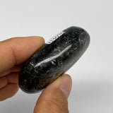 78.1g,2.2"x1.5"x0.8", Labradorite Palm-stone Tumbled Reiki @Madagascar,B25070