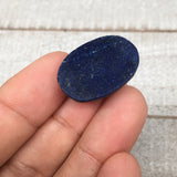 6.6g,24mmx17mmx9mm High Grade Natural Oval Facetted Lapis Lazuli Cabochon,CP141