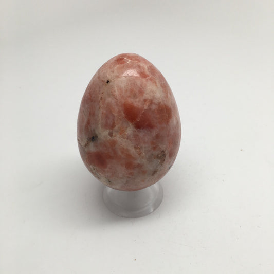 194.6 Grams Natural Handmade Gemstone Sunstone Crystal Egg from India, IE05