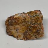 131g, 2.6"x1.7"x1.7", Rough Azurite Malachite Mineral Specimen @Morocco, B10884