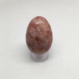 146 Grams Natural Handmade Gemstone Sunstone Crystal Egg from India, IE13 - watangem.com