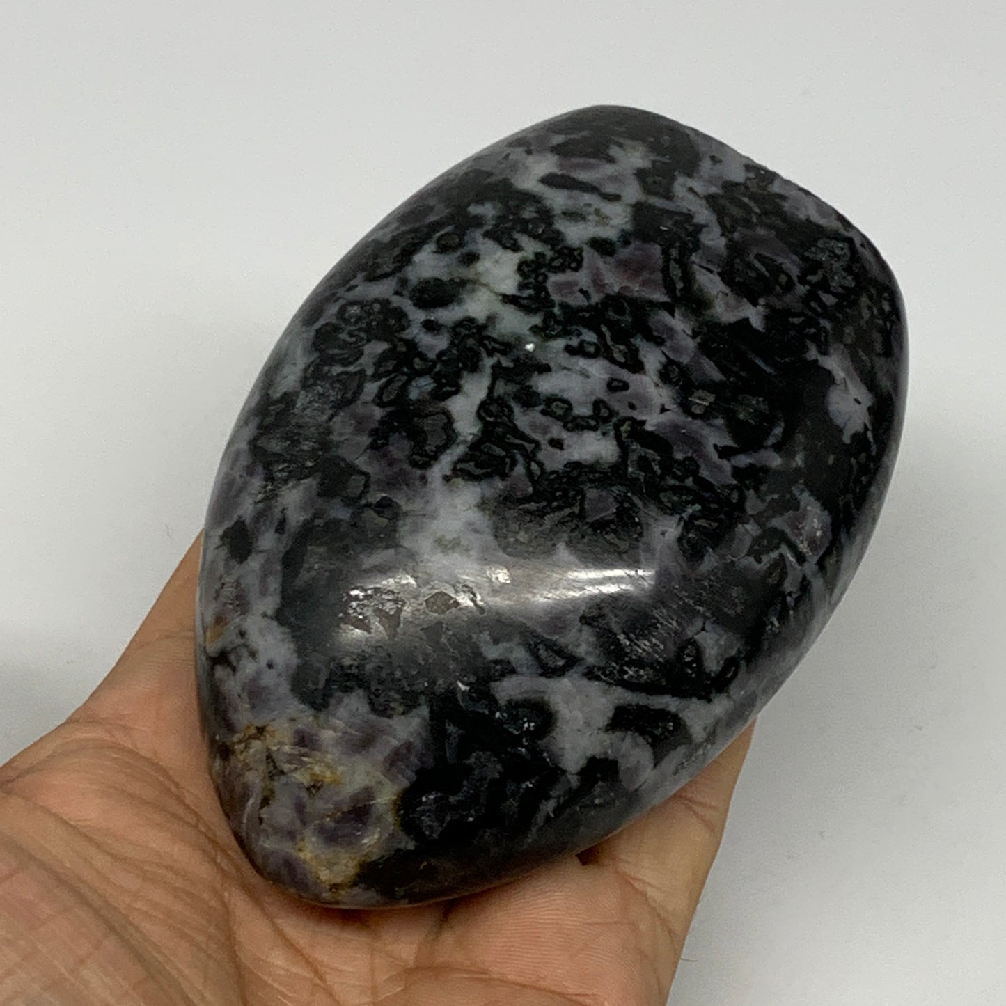 510g, 4"x2.8"x1.7" Indigo Gabro Merlinite Freeform Polished @Madagascar, B18202