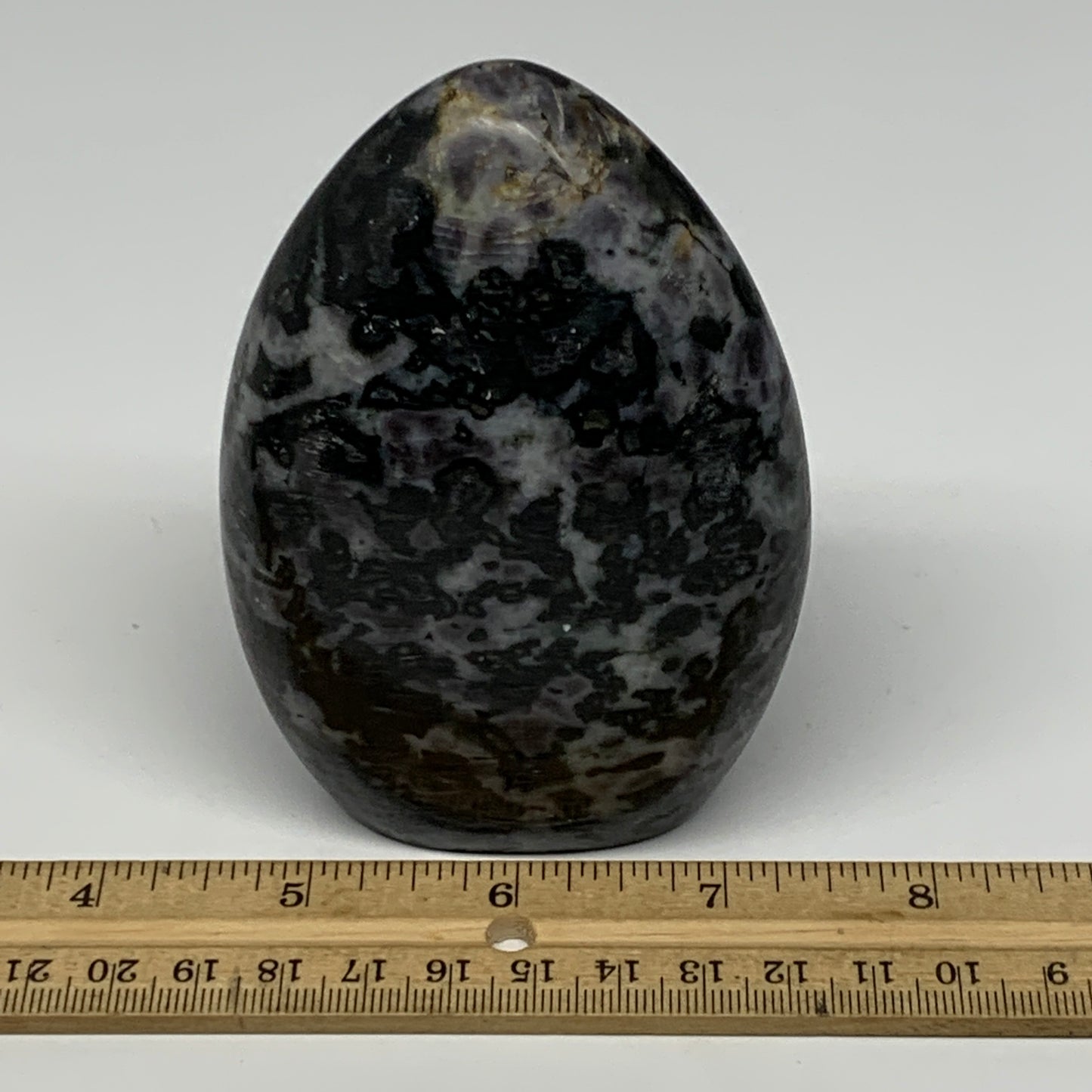 510g, 4"x2.8"x1.7" Indigo Gabro Merlinite Freeform Polished @Madagascar, B18202