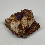112.5g, 2.7"x2.1"x1.6", Rough Azurite Malachite Mineral Specimen @Morocco, B1088