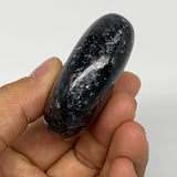 90.4g,2.1"x1.6"x0.8", Labradorite Palm-stone Tumbled Reiki @Madagascar,B25079