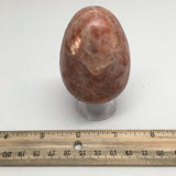 199.1 Grams Natural Handmade Gemstone Sunstone Crystal Egg from India, IE24