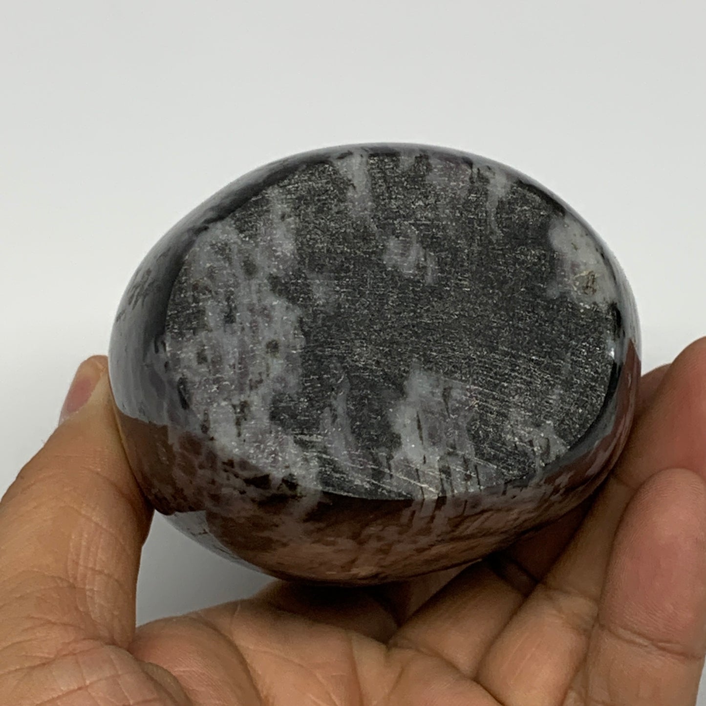 720g, 4.2"x2.7"x2.3" Indigo Gabro Merlinite Freeform Polished @Madagascar, B1820