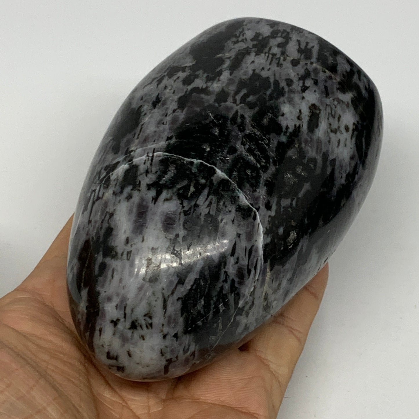 720g, 4.2"x2.7"x2.3" Indigo Gabro Merlinite Freeform Polished @Madagascar, B1820