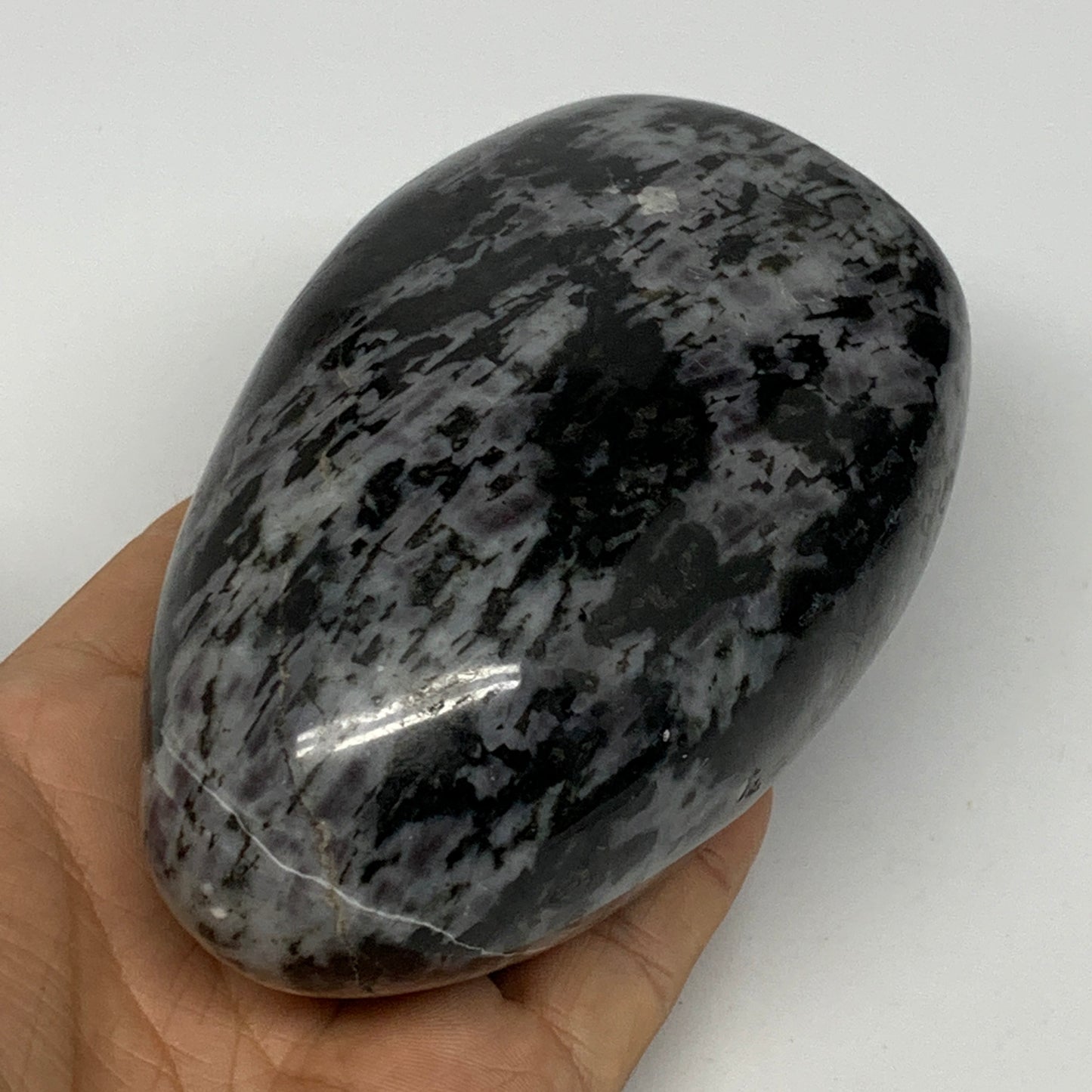 720g, 4.2"x2.7"x2.3" Indigo Gabro Merlinite Freeform Polished @Madagascar, B1820