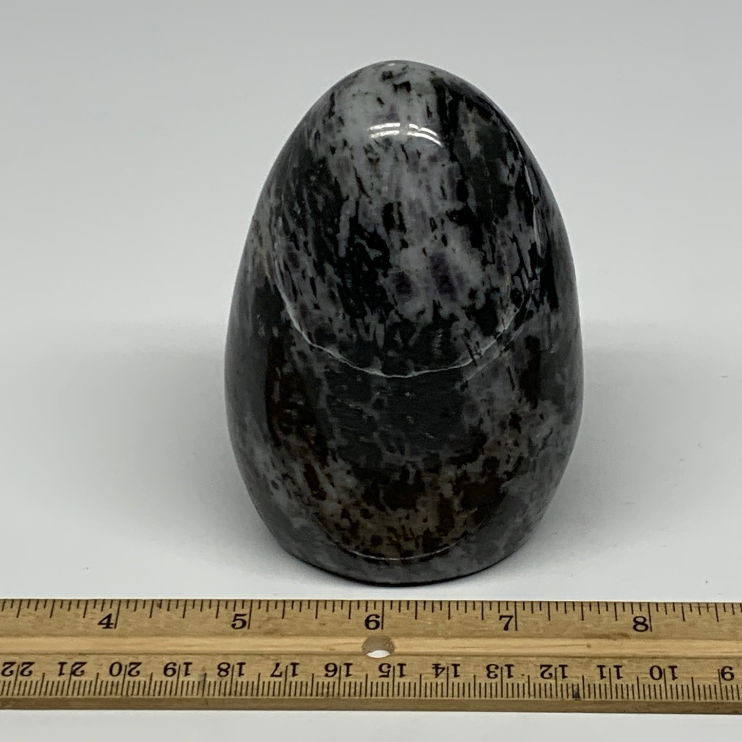 720g, 4.2"x2.7"x2.3" Indigo Gabro Merlinite Freeform Polished @Madagascar, B1820