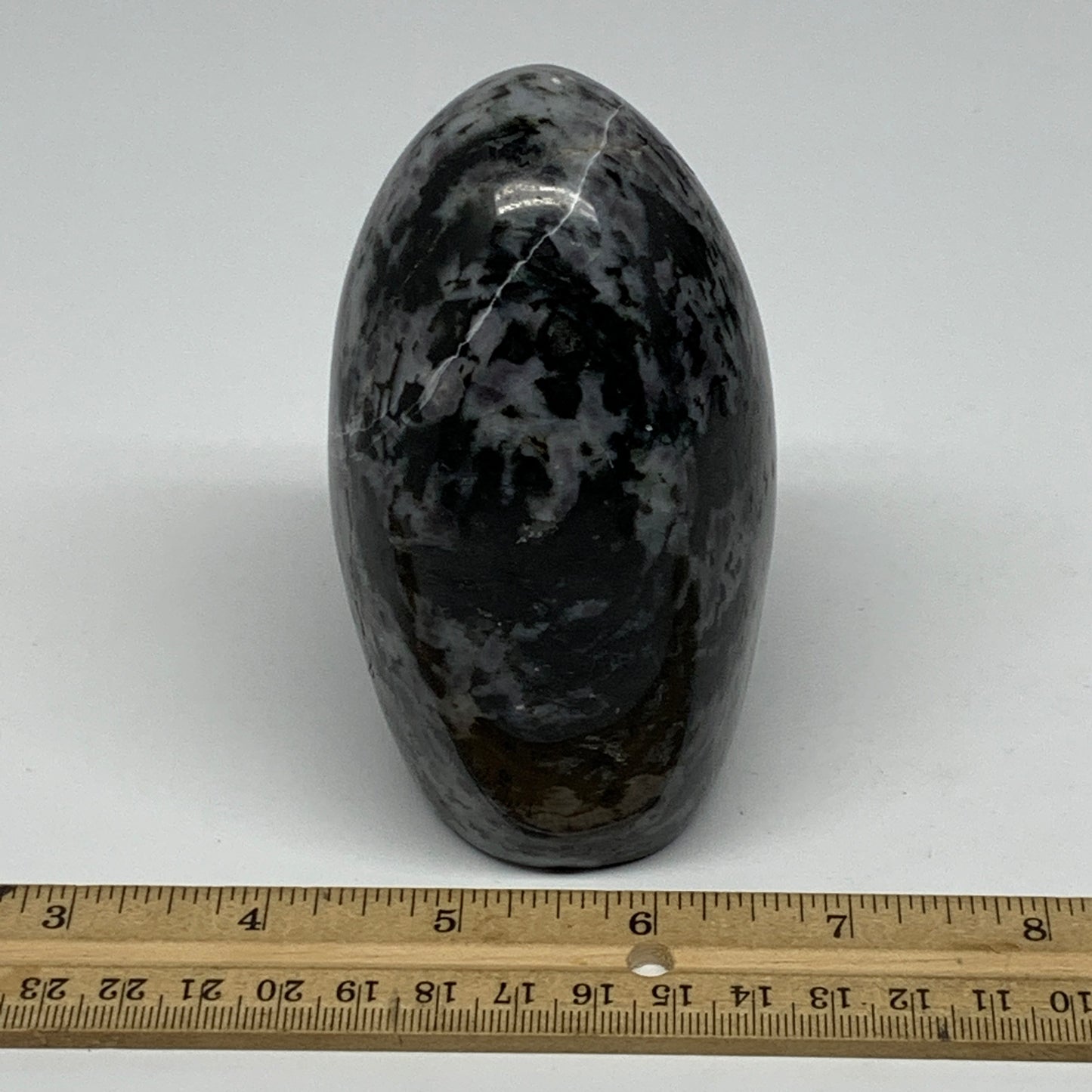 720g, 4.2"x2.7"x2.3" Indigo Gabro Merlinite Freeform Polished @Madagascar, B1820