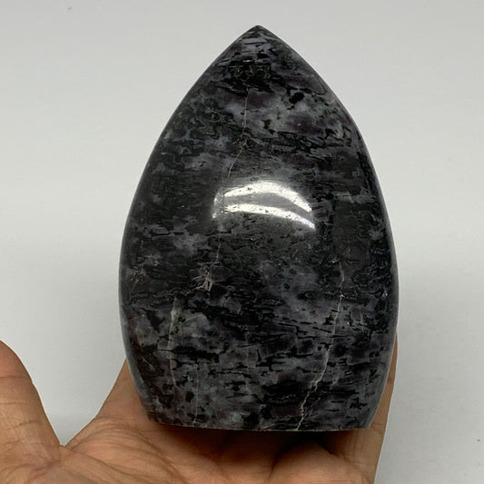 685g, 4.1"x2.9"x2.3" Indigo Gabro Merlinite Freeform Polished @Madagascar, B1820