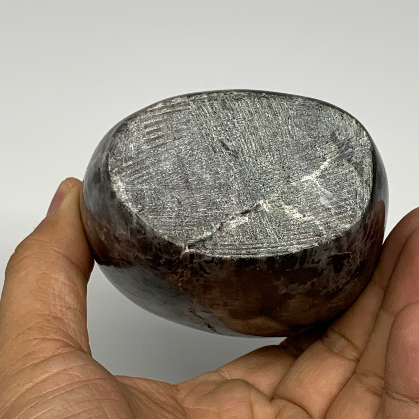 805g, 4.6"x3"x2.2" Indigo Gabro Merlinite Freeform Polished @Madagascar, B18208