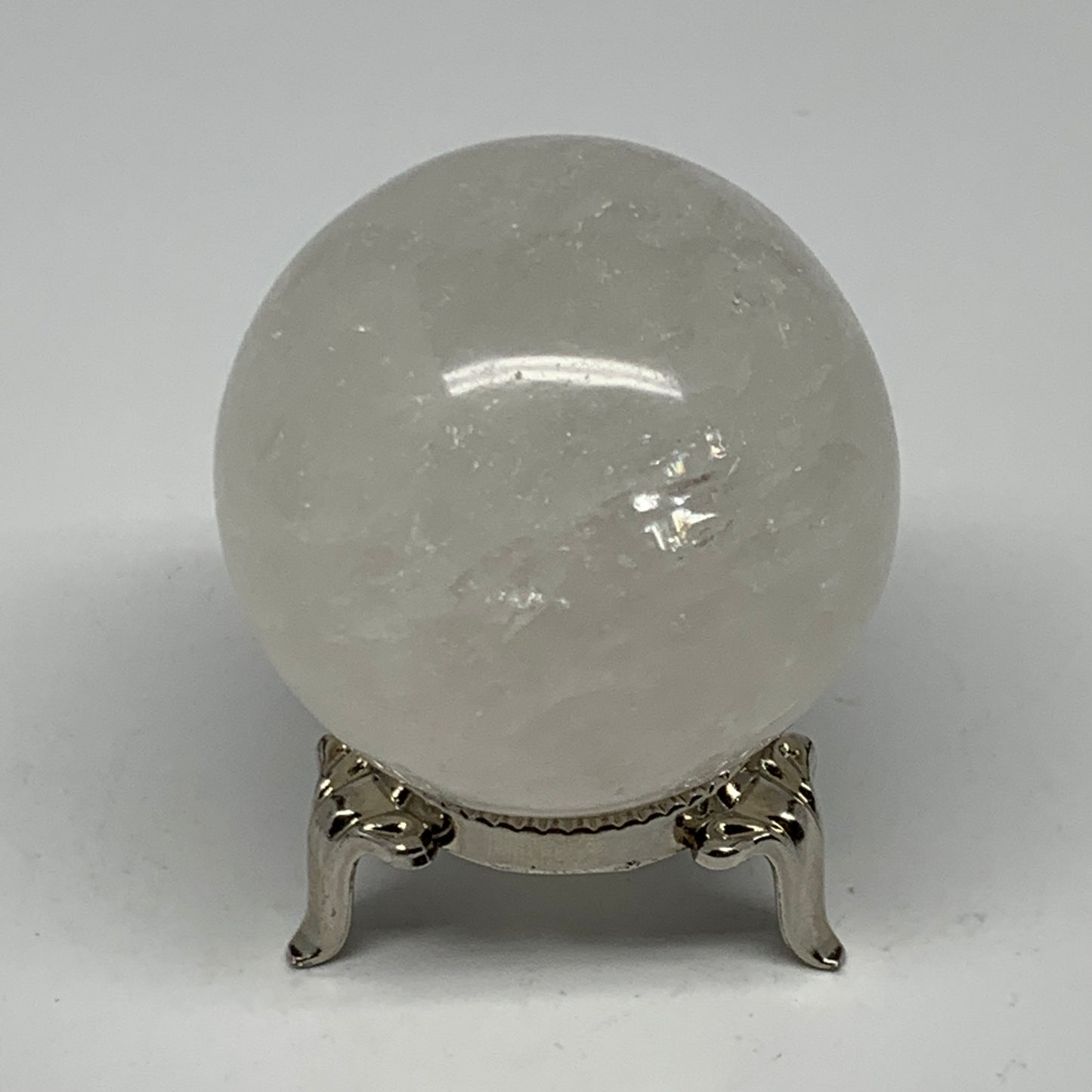 159.9g, 1.9" (48mm), Natural Quartz Sphere Crystal Gemstone Ball @Brazil, B22243