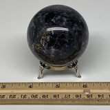 292.5g, 2.3" Natural Indigo Gabbro Spheres Gemstone, Reiki, @Madagascar,B4634