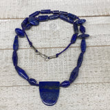 40.5g, 9mm-28mm Natural Lapis Lazuli Bead Mixed Shaped Strand, 25 Beads,LPB144