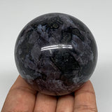 325.7g, 2.3" Natural Indigo Gabbro Spheres Gemstone, Reiki, @Madagascar,B4635