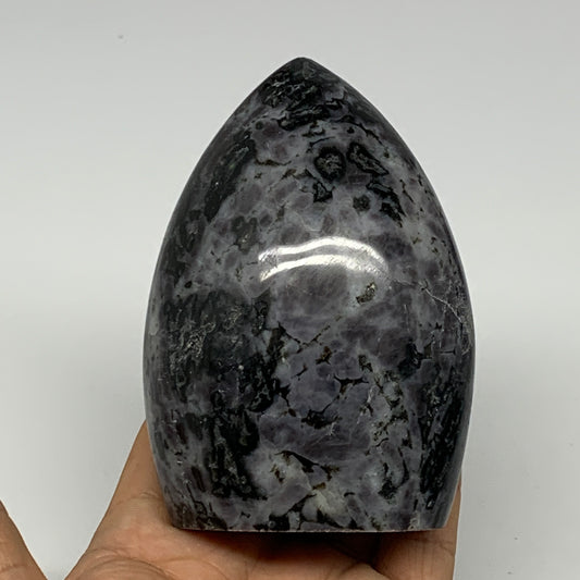 510g, 3.9"x2.7"x2" Indigo Gabro Merlinite Freeform Polished @Madagascar, B18211