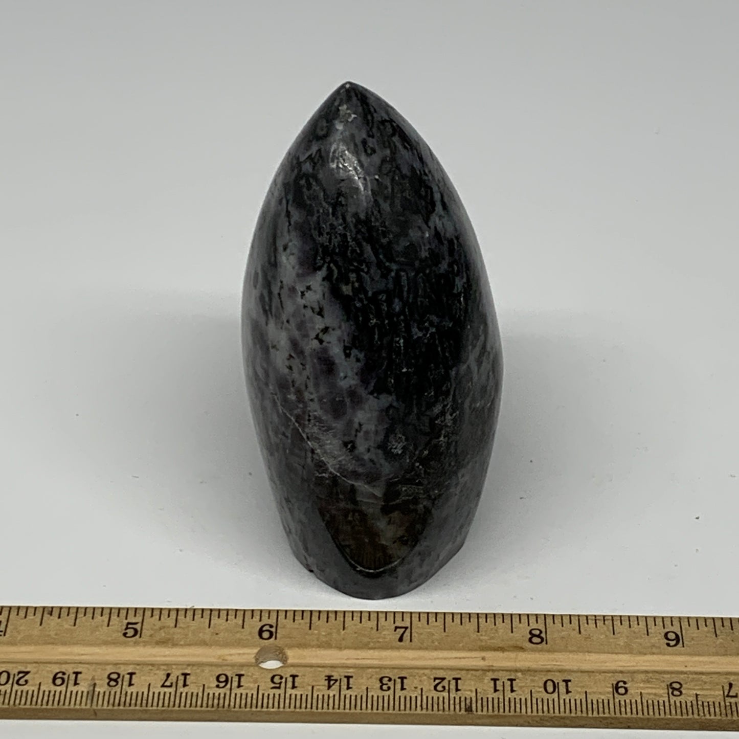 510g, 3.9"x2.7"x2" Indigo Gabro Merlinite Freeform Polished @Madagascar, B18211