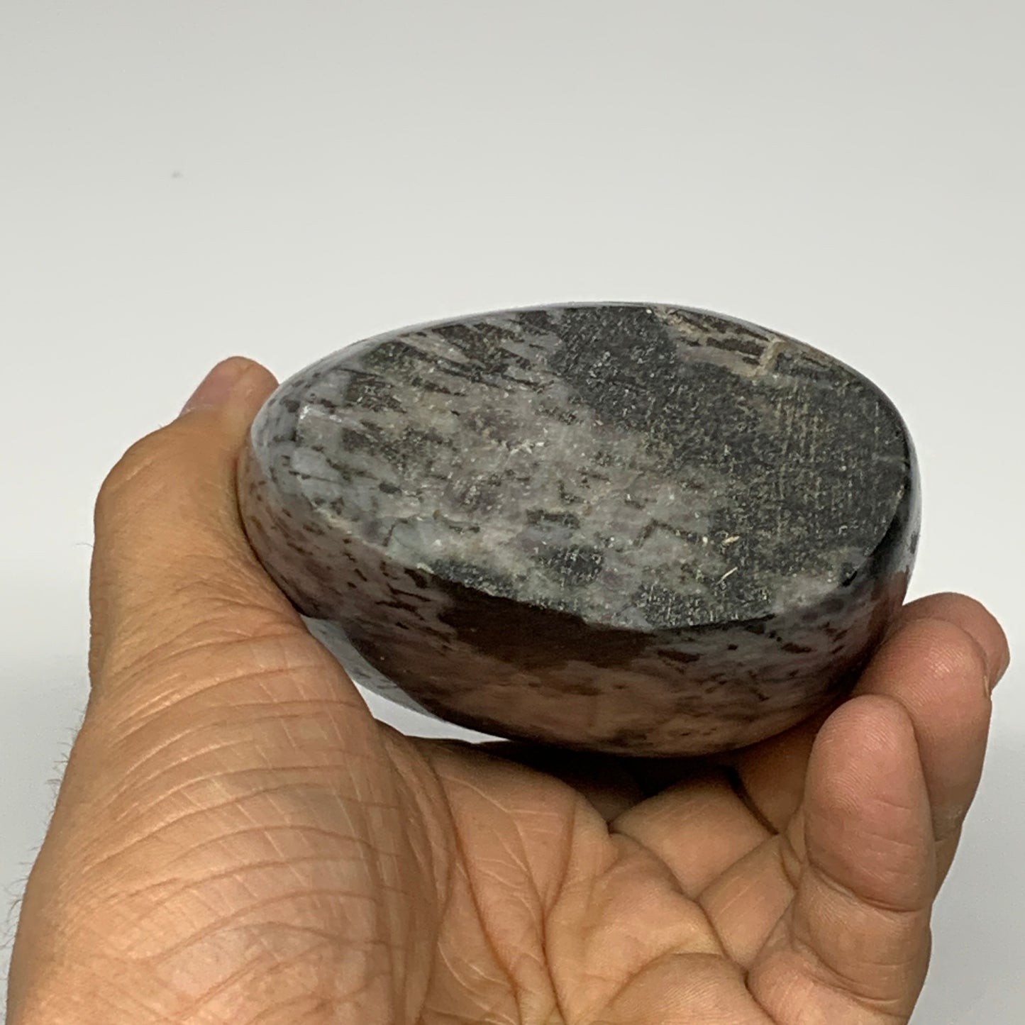 605g, 4.3"x2.9"x1.9" Indigo Gabro Merlinite Freeform Polished @Madagascar, B1821