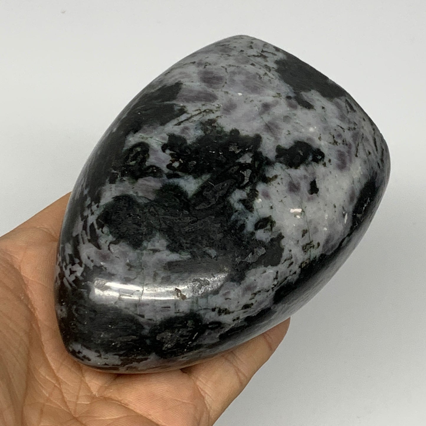 605g, 4.3"x2.9"x1.9" Indigo Gabro Merlinite Freeform Polished @Madagascar, B1821