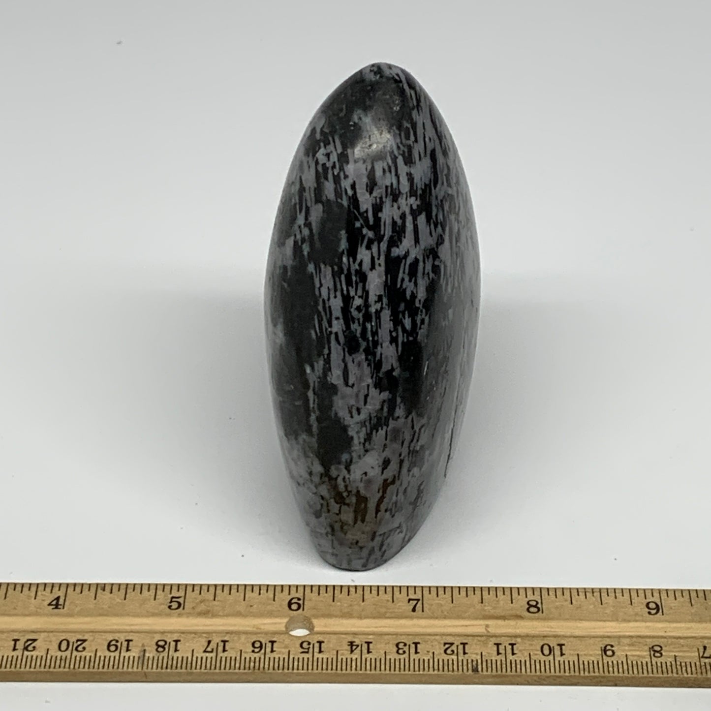 605g, 4.3"x2.9"x1.9" Indigo Gabro Merlinite Freeform Polished @Madagascar, B1821