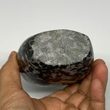 745g, 4.6"x3"x1.9" Indigo Gabro Merlinite Freeform Polished @Madagascar, B18217