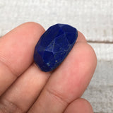 4.6g,23mmx15mmx7mm High-Grade Natural Oval Facetted Lapis Lazuli Cabochon,CP169
