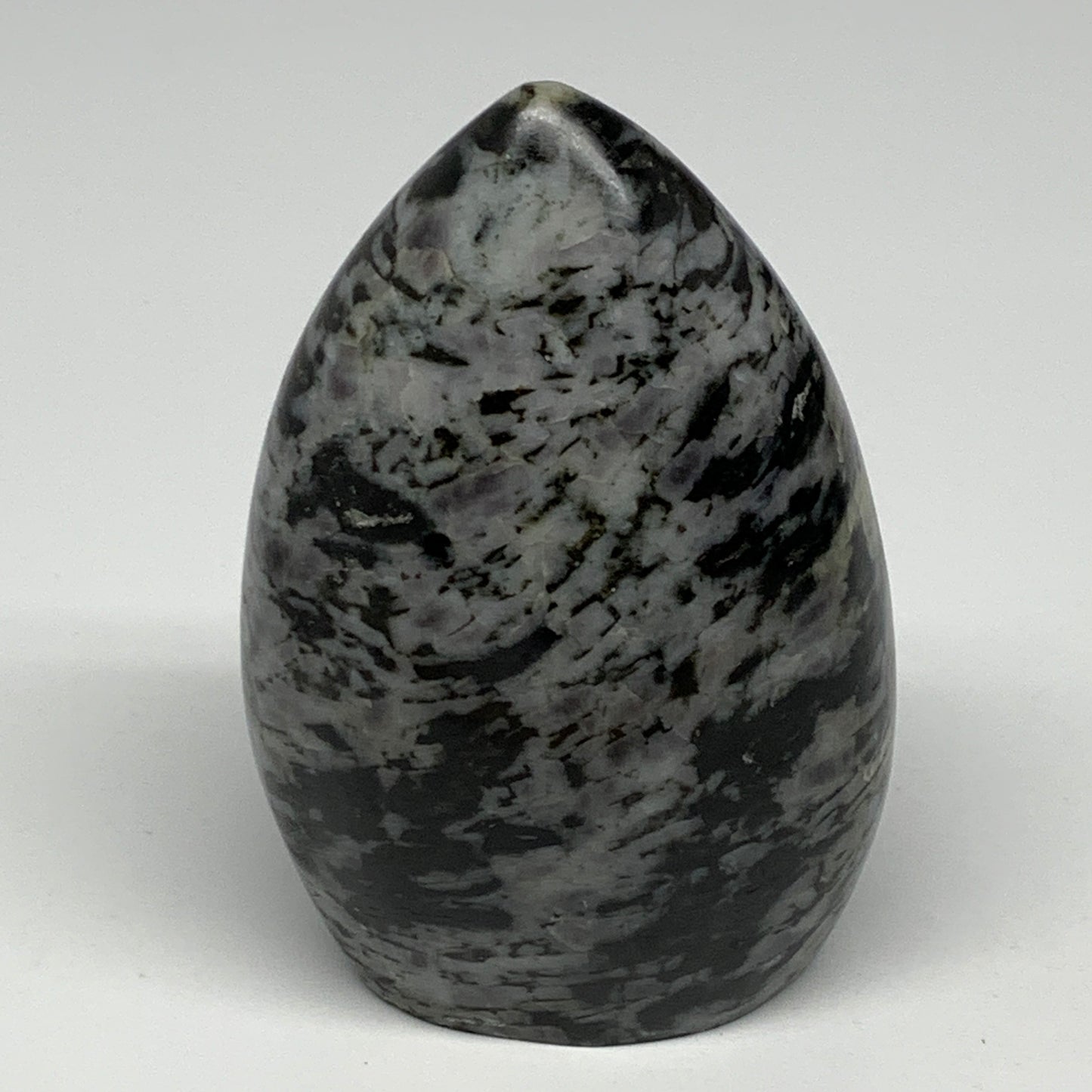 720g, 4.6"x3"x2.1" Indigo Gabro Merlinite Freeform Polished @Madagascar, B18218